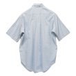 画像3: 【90’s】【ビンテージ】【USA製】【インポーテッドファブリック】【Imported Fabric】【白×水色×緑】【ギンガムチェック】【ボタンダウン】【半袖シャツ】【サイズXL】 (3)