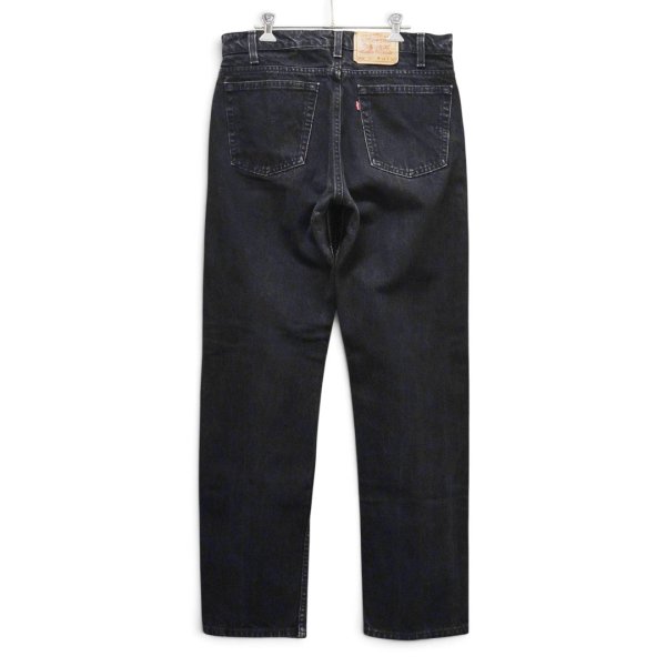 画像3: 【90’s】【ビンテージ】【USA製】【リーバイス】【Levi’s】【505】【ブラックデニムパンツ】【W34】 (3)