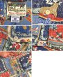 画像2: 【2000年代】ビンテージ【レインスプーナー】【Reyn Spooner】【MELE KALIKIMAKA】【クリスマス】サンタクロース【総柄】水色【半袖シャツ】アロハシャツ【サイズM】  (2)