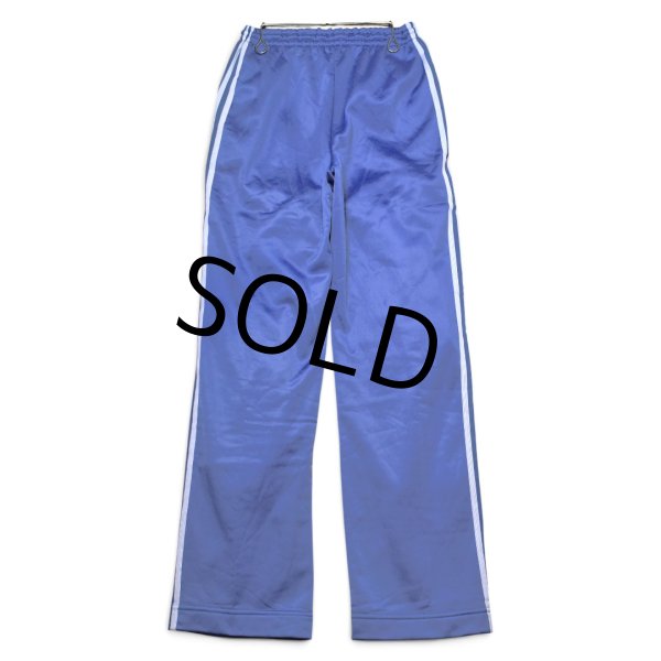 画像3: 【デッドストック】【80’s】【ビンテージ】【USA製】【アディダス】【adidas】【水色×白ライン】【ジャージパンツ】【トレフォイル】【レディース古着】【サイズS】  (3)