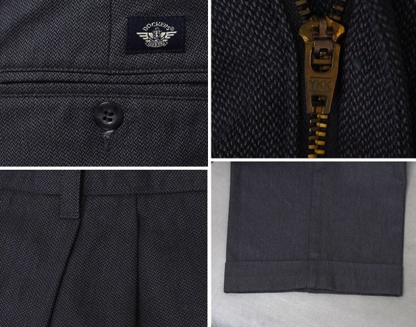 画像3: 【90’s】ビンテージ【ドッカーズ】【DOCKERS】【グレー】【2タック】【コットンパンツ】スラックス【W36】  (3)