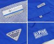 画像2: ビンテージ【コロンビア】【Columbia】【PFG】【ALPINE ADVENTURES】【青無地】【フィッシング】【半袖BDシャツ】【サイズS】 (2)