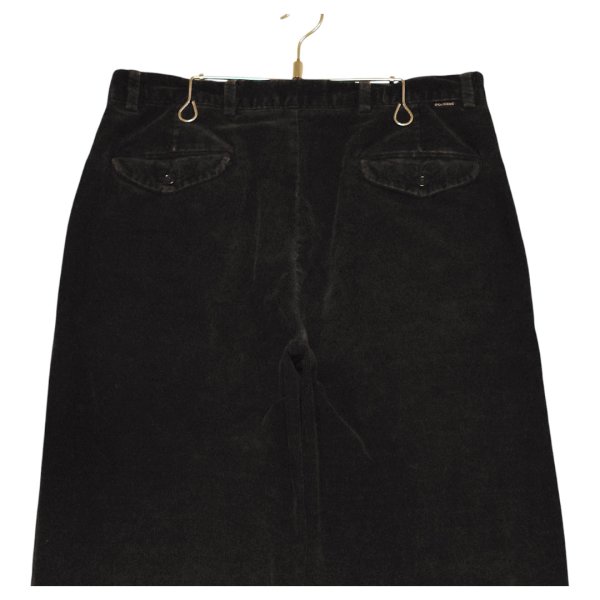 画像5: 【90’ｓ】ビンテージ【ドッカーズ】【DOCKERS】【黒】【2タック】【コーデュロイ】【スラックス】パンツ【W34】  (5)