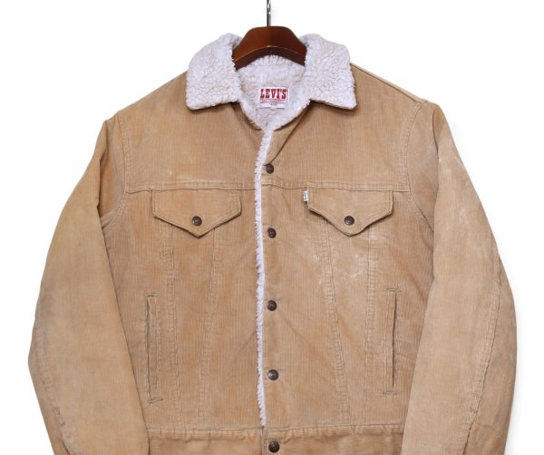 画像1: 【80’s】ビンテージ【USA製】【リーバイス】【Levi’s】【コーデュロイ】【ボアジャケット】【42R】  (1)