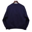 画像3: 【90’s】【ビンテージ】【USA製】【ラッセル】【Russell】【無地スウェット】【前V】【紺】【サイズL】  (3)