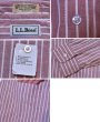 画像2: 【未使用】80’s~【USA製】ビンテージ【エルエルビーン】【L.L.Bean】【ピンク×白】【ストライプ】【ボタンダウンシャツ】【15 1/2-34】  (2)