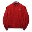 画像1: 【70’s〜80’s】ビンテージ【BARACUTA】【バラクータ】【赤】【裏地チェック】【中綿入り】カップショルダー【ダービージャケット】ジップアップブルゾン【サイズ42R】  (1)