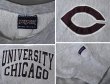 画像2: 【90’s】【USA製】ビンテージ【JANSPORT】ジャンスポーツ【UNIVERSITY OF CHICAGO】【カレッジスウェット】リバースウィーブタイプ【アップリケ】【グレー】【サイズXL】  (2)