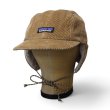 画像5: 【程度良好】【パタゴニア】【Patagonia】【ベージュ】【コーデュロイ】ボア【イヤーフラップCAP】キャップ【サイズS】  (5)