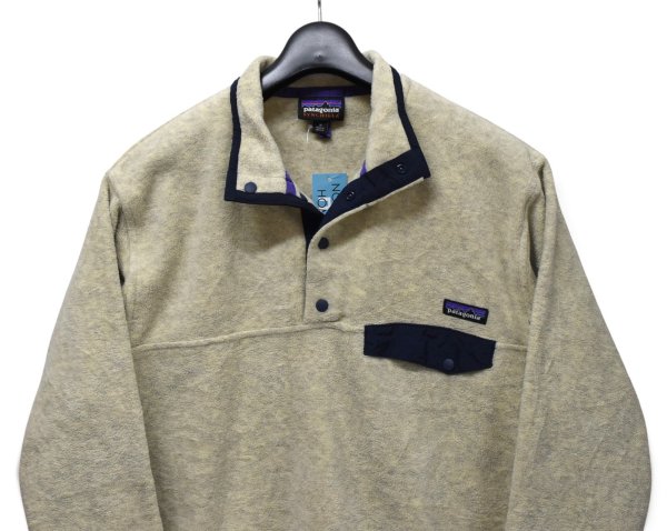 画像3: 【パタゴニア】【Patagonia】【シンチラ】【スナップT】【フリース】ナチュラル【オートミール】【サイズM】  (3)