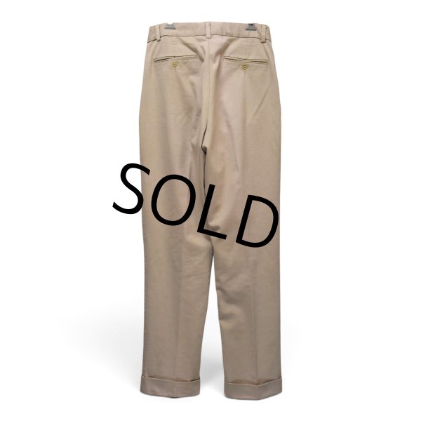 画像5: 【90’s】ビンテージ【USA製】【ポロ ラルフローレン】【Polo Ralph Lauren】【チノパンツ】スラックス【ベージュ】ストレッチパンツ【W32】  (5)