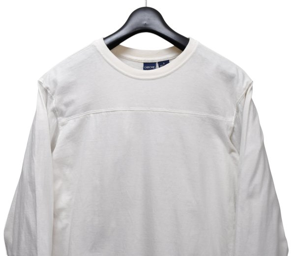 画像3: 【00’s】チェロキー【CHEROKEE】ロングスリーブTシャツ【フットボールTシャツ】ロンT【白】【サイズS】  (3)