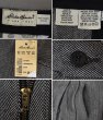 画像2: 【90’s】ビンテージ【エディーバウアー】【Eddie Bauer】【ヘリンボーン柄】【2タックパンツ】スラックス【黒×白】【36×32】  (2)