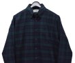 画像3: 【ほぼ未使用】90's【USA製】ビンテージ【エルエルビーン】【L.L.Bean】【ブラックウォッチ】紺×緑【フランネルシャツ】薄手ネルシャツ【サイズM TALL】  (3)