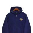 画像3: 【90’s】【ビンテージ】【USA製】【ラッセル】【Russell】【MICHIGAN】【ミシガン大学】【刺繍】【フルジップパーカー】ネイビー【サイズM】  (3)