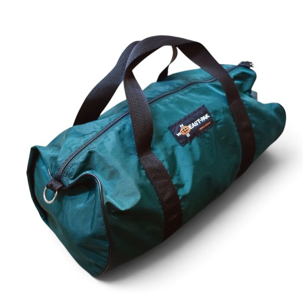 画像3: 【80’s】ビンテージ【USA製】【イーストパック】【EASTPAK】【ボストンバッグ】【グリーン】  (3)