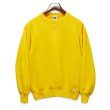 画像1: 【90’s】【USA製】ビンテージ【ラッセル】【Russell】【前V】【クルーネックスウェット】【黄色】【サイズM】 (1)