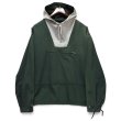 画像1: 【90’ｓ】ビンテージ【J.CREW】ジェイクルー【アノラックパーカー】プルオーバーパーカー【緑×ベージュ】【サイズL】  (1)