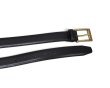 画像3: 【ほぼ未使用】【L.L.Bean】【エルエルビーン】【レザーベルト】ブラックレザー【黒】【サイズ38】  (3)