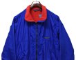 画像3: 【90’s】ビンテージ【USA製】【パタゴニア】【Patagonia】シェルドシンチラジャケット【ナイロンジャケット】フルジップ【コバルトブルー×赤】【サイズXL】  (3)