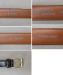 画像2: 【ほぼ未使用】【L.L.Bean】【エルエルビーン】【レザーベルト】ブラックレザー【黒】【サイズ38】  (2)