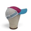 画像4: ビンテージ【パタゴニア】【Patagonia】【ロゴ入り】【水色×赤紫】【メッシュキャップ】 (4)