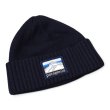 画像1: 【パタゴニア】【Patagonia】【ブロデオビーニー】【ニットキャップ】ワッペン【ネイビー】【フリーサイズ】  (1)