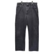 画像1: 【90’s】ビンテージ【リーバイス】【Levi’s】【505】後染め【ブラックデニムパンツ】【W38】  (1)