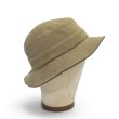 画像4: 【イタリア製】【ブルックスブラザーズ】【Brooks Brothers】【ブラウン】【コットン×スエード】【バケットハット】【サイズM】  (4)