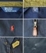 画像2: 【90’s】ビンテージ【ポロ ラルフローレン】【Polo Ralph Lauren】【スイングトップ】ジップアップブルゾン【紺】【サイズXL】  (2)