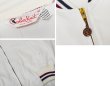 画像2: 【60’s】【ビンテージ】【Cober Knit】【コットンブルゾン】【ホワイト×黒×エンジ】【サイズ40】  (2)
