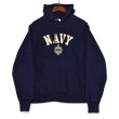 画像1: 【チャンピオン】【Champion】リバースウィーブ【REVERSE WEAVE】【U.S.NAVY】【プルオーバーパーカー】【紺】【サイズM】  (1)