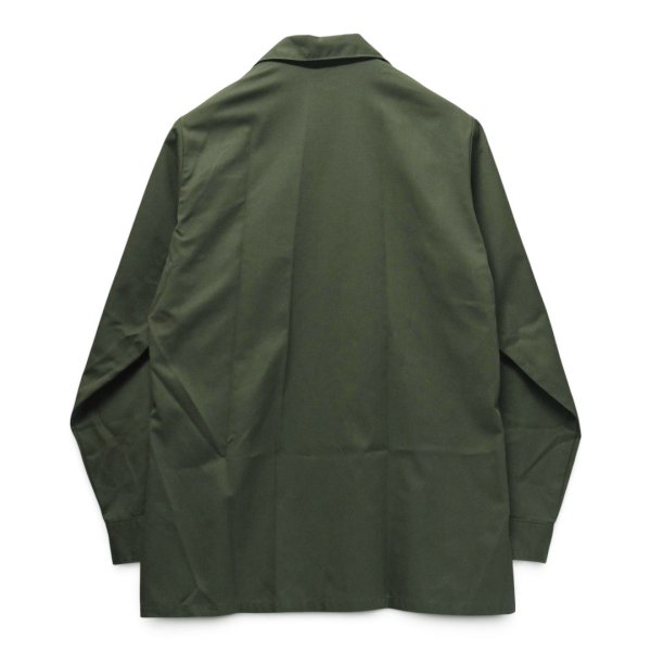 画像3: 【00’s】ビンテージ【USA製】【U.S. ARMY】OG507【ユーティリティシャツ】【オリーブ】【サイズ15 1/2×33】  (3)