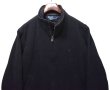 画像4: 【90’s】ビンテージ【ポロ ラルフローレン】【Polo Ralph Lauren】チャコールグレー【ウールジャケット】【フルジップ】ブルゾン【ダークグレー】【サイズM】  (4)