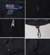 画像2: 【90’s】ビンテージ【ポロ ラルフローレン】【Polo Ralph Lauren】チャコールグレー【ウールジャケット】【フルジップ】ブルゾン【ダークグレー】【サイズM】  (2)
