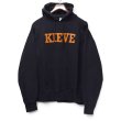 画像1: 【ヘインズ】【Hanes】【KIEVE】【プリント】【プルオーバーパーカー】【黒】【サイズL】  (1)