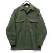 画像1: 【00’s】ビンテージ【USA製】【U.S. ARMY】OG507【ユーティリティシャツ】【オリーブ】【サイズ15 1/2×33】  (1)