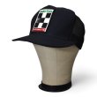 画像1: 【80’s】【ビンテージ】【Quaker State】【PORSCHE】【ポルシェ】【レーシング】【メッシュキャップ】【黒】フリーサイズ (1)