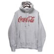 画像1: 【チャンピオン】【Champion】【コカ・コーラ】【Coca-Cola】リバースウィーブ【REVERSE WEAVE】【プルオーバーパーカー】【霜降りグレー】【サイズL】  (1)