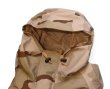 画像5: 【ほぼ未使用】【00’s】【U.S.ARMY】【デザートカモ】ゴアテックス【パーカー】フルジップジャケット【サイズM-R】  (5)