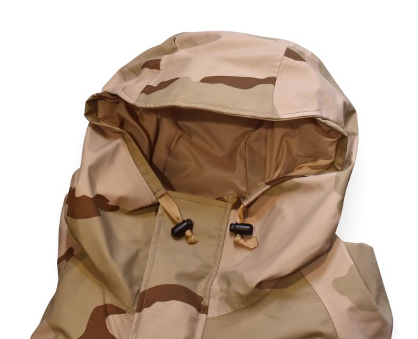 画像5: 【ほぼ未使用】【00’s】【U.S.ARMY】【デザートカモ】ゴアテックス【パーカー】フルジップジャケット【サイズM-R】  (5)