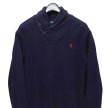 画像3: 【ラルフローレン】【Ralph Lauren】【ショールカラー】【プルオーバースウェット】【紺】ネイビー【サイズL】  (3)