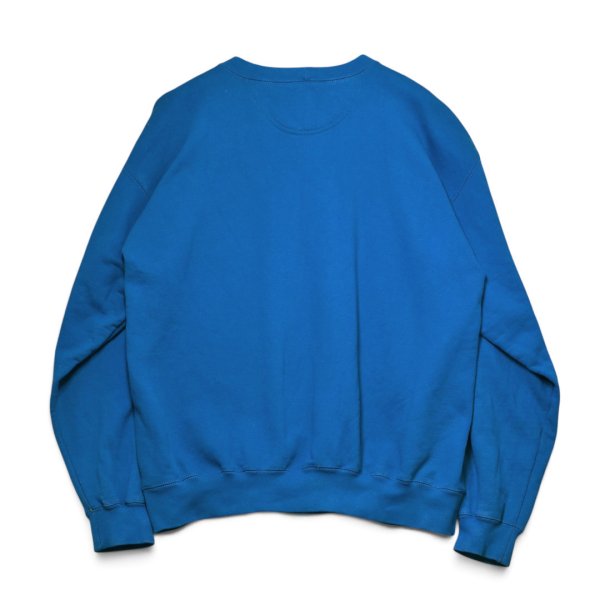 画像3: 【90’s】【ビンテージ】【USA製】【リーバイス】【Levi’s】【ターコイズ】【胸ロゴ刺繍】【クルーネックスウェット】【サイズXL】  (3)