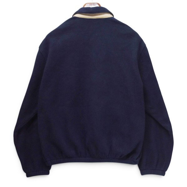 画像4: 【90’s】ビンテージ【USA製】【ポロ ラルフローレン】【Polo Ralph Lauren】【フリースジャケット】フルジップブルゾン【ネイビー】【サイズM】  (4)