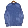 画像1: ビンテージ【CLAYBROOKE OUTDOORS】【ヘンリーネック】【ボーダー】【長袖Tシャツ】【青】【サイズL】 (1)