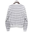 画像4: 【90’s】ビンテージ【ラルフローレン】【Ralph Lauren】【ボーダー】【コットンニット】【白×紺】【サイズL】  (4)