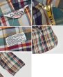 画像2: 【60’s】【ビンテージ】【CAMPUS】キャンパス【マドラスチェック】【フルジップパーカー】【サイズ40】 (2)
