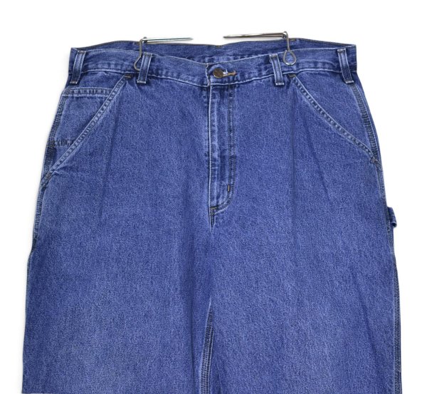 画像5: 【カーハート】【Carhartt】【デニム】ブルーデニム【ペインターパンツ】ルーズフィット【W36】  (5)