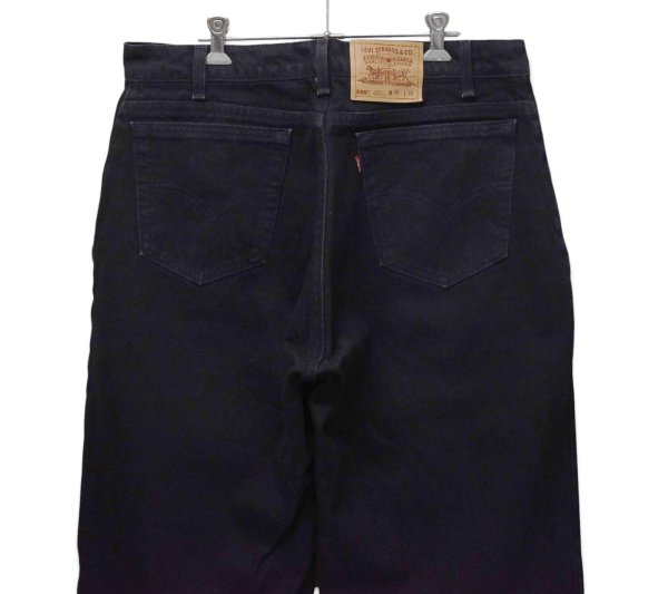 画像4: 【90’s】【ビンテージ】【USA製】【リーバイス】【Levi’s】【560】【ブラックデニムパンツ】後染め【W36】  (4)