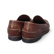 画像6: 【アレンエドモンズ】【Allen Edmonds】【Duke】【ブラウン】型押し【ペニーローファー】コインローファー【サイズ10 1/2】【Vibramソール】  (6)